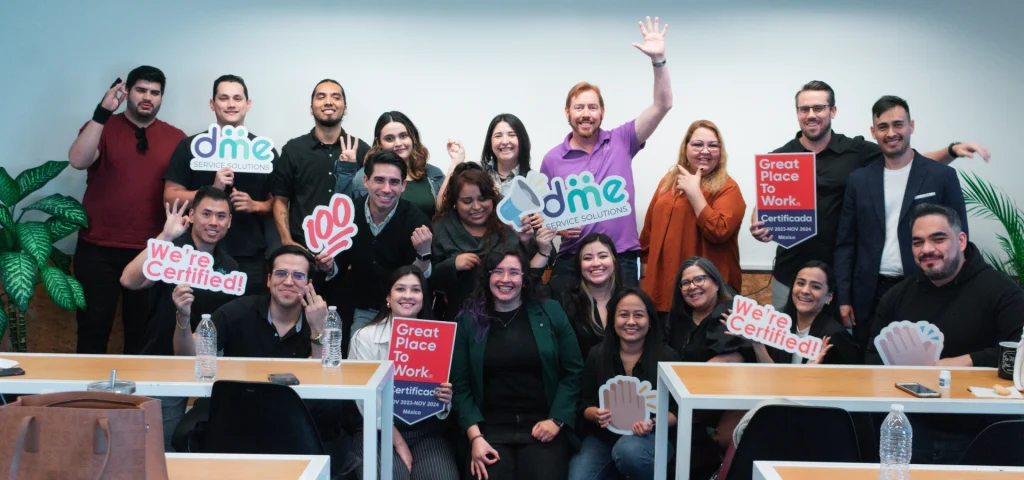 DME Service Solutions Mexico celebrates GPTW™ certification